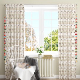 Set of 2 Door Hanging 30 Fabric Birds Tota String with Bell Indian Traditional Festival Decoration for Home Office Wall Temple Bedroom Kids Room Home Decor Gift (Size :- 48 Inches / 4 Feet Approx)