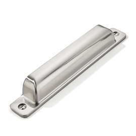 Dosoye 10 Packs 5in(128mm) Drawer Pulls Brushed Nickel Cabinet Cup Pulls Kitchen Hardware Cabinet Handles Cabinet Pulls Dresser Drawer Handles Knobs