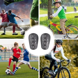 1 Pair Minis Soccer Shin Guards, Shin Pads Football Small, Can't Can Shin Guards, Comfortable Shin Guards Football Shin Pads Inserts, Lightweight Training Protective Shin Pads for Adult Youth Teen