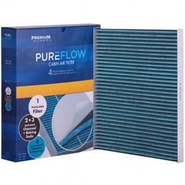 Filtro de aire para cabina PureFlow PC9932X | Compatible con 2013 Infiniti JX35, 2014-18 QX60, 2016-18 Maxima, 2016-18 Murano, 2013-18 Pathfinder