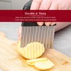 Innoteck Essentials Stainless Steel Crinkle Cutter - Ergonomic Handle -