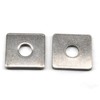 (10 Pieces) M8x40x40x3mm Square Washer 304 Stainless Steel Flat Pad