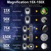 70mm Portable Refracting Telescope 300mm with Mobile Phone Adapter, Wireless