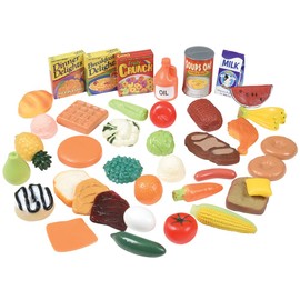 Constructive Playthings Mini Realistic Food 37 pc. Playset