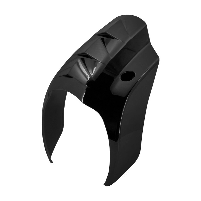 HDBUBALUS Gloss Black Front Headlight Fairing Cover For Harley Softail