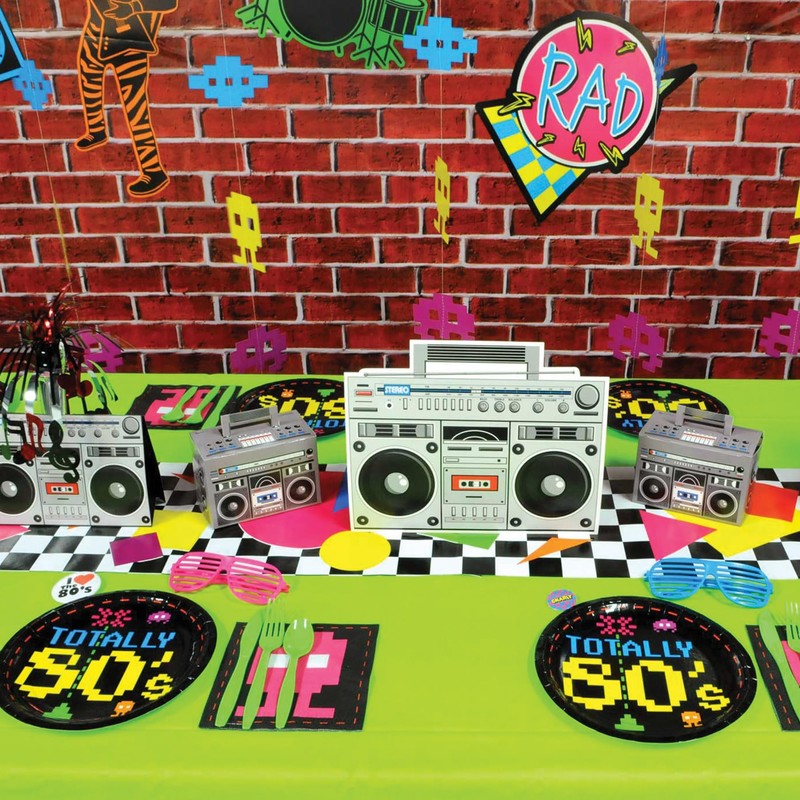 Printed Party Shapes Table Runner Party Accessory (1 count) (1/Pkg)