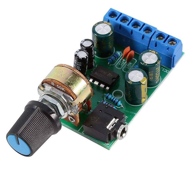 Youmile 2pcs Audio Amplifier Module DC 1.8-12V TDA2822M 2.0 Channel