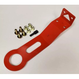 After Dark Speed 05-13 Chevy C6 Corvette Base & Z06/ZR1 Red Racing Track Bolt-On Front Tow Hook