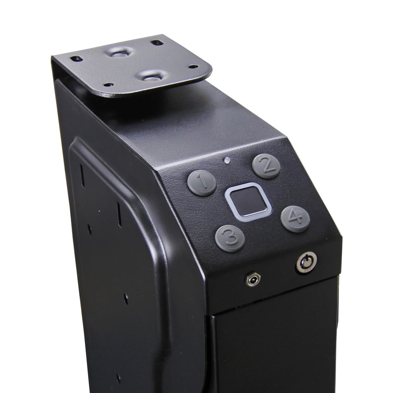 Mounted Gun Safe, Biometric Pistol Safe Fingerprint and digital Password