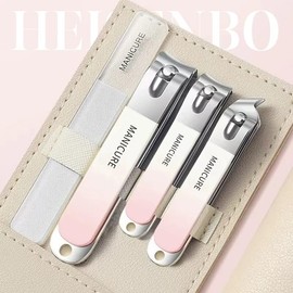 Nail Clipper Set (Pink)