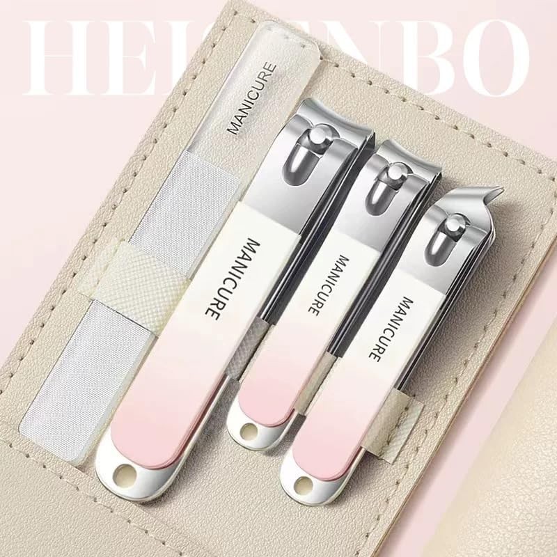 Nail Clipper Set (Pink)