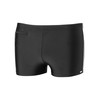 Schiesser Men's Comfort with Leg Swimming Trunks, black