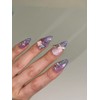 Magnet Nail Purple Serenity ✨ - S-Oval / 자석네일 퍼플