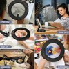 10X Magnifying Glass with Light, Krstlv Upgrade Button 5 Color