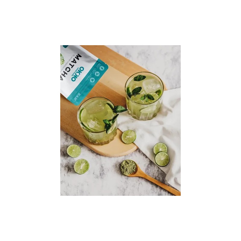 Té Verde Orgánico En Polvo Matcha 60g Okko
