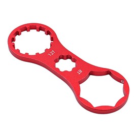 CENPEK 2PCS Mountain Bike Fork Shoulder Cap Wrench Compatible with Suntop XCM/XCR/XCT/RST - Red + Blue