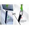 Hood Loop Anchor Straps, 12 ”Extended、Thickened and Stainless Steel Eyelets