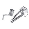 Nikou Rotary Cheese Grater, Stainless Steel Hand Crank Cheese Grater
