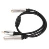 6.35mm Female to 6.35mm Female RCA Cable Gold Plated Sound