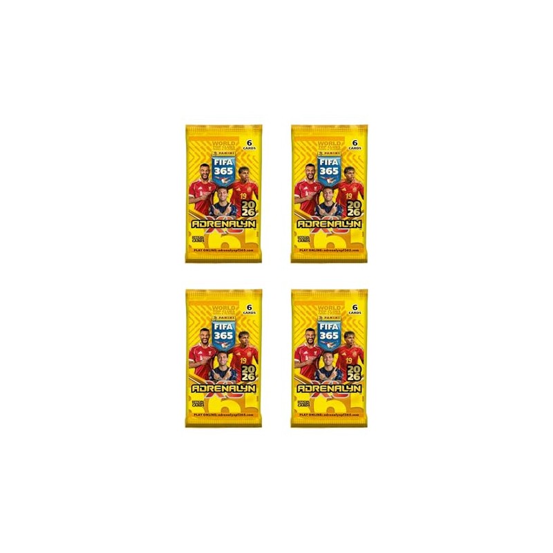 Panini FIFA 365 Adrenalyn XL Trading Cards - Multipack