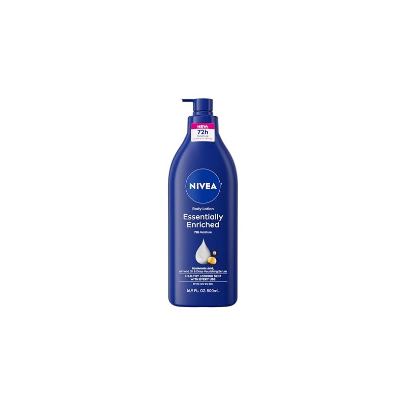 NIVEA Essentially Enriched Body Lotion, 16.9 Onzas