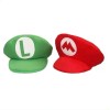 Disfraz Infantil De Fontaneros Tipo Mario Y Luigi Con Gorra
