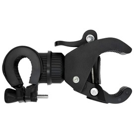 Bike Flashlight Holder, Bike Torch Clamp 360 Degree Rotatable Cycling Light Holder Universal Bicycle Flashlight Bracket for 18mm to 35mm Torch Adjustable Bicycle Lamp Stand Clip