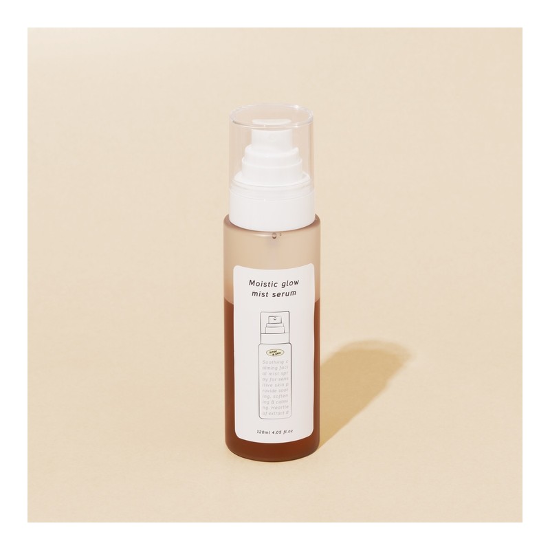 Sample giveawayMoistic Glow Houttuynia cordata moisturizing oil mist - Receive