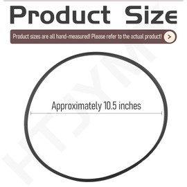 HTJYMY 07200603 Wheel Drive V- Belt Compatible with Ari-ens Classic 24 E, Compact 20/22/24, SNO-Tek 24 120V/28 120V, ST24LE Snow Blower