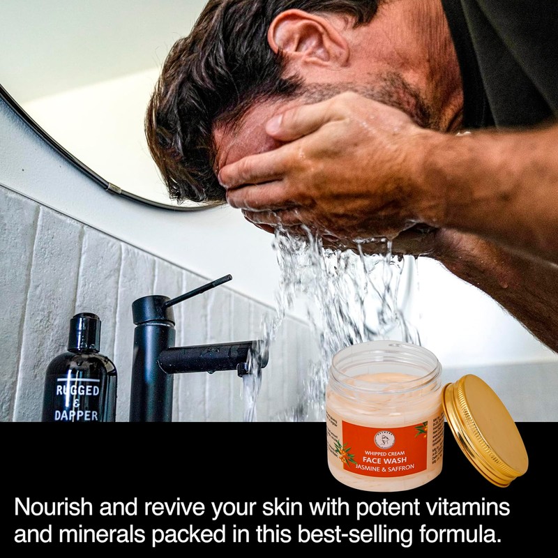 AATMANA Face Wash Jasmine & Saffron | Hydrating Face Wash