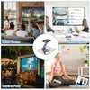 Projector Wall Mount, 360° Rotating Projector Stand, Desktop Projector Mount,