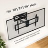 MOUNTUP Full Motion TV Wall Mount for Most 42-82 inch