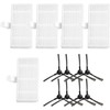 4 cepillos laterales, 3 filtros para aspiradora robot Cecotec (A)