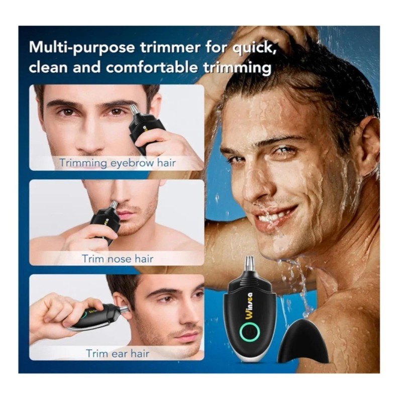 Winsea Nose Hair Trimmer Rechargeable Lightweight NEW