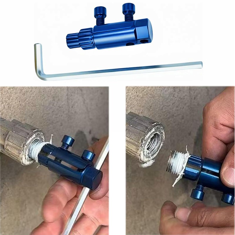 Broken Pipe Thread Extractor Tool, Broken Valve Thread Extractor, Stripped