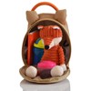 PacaPod Toddler Pod Flame Giraffe Pod - Backpack Straps and