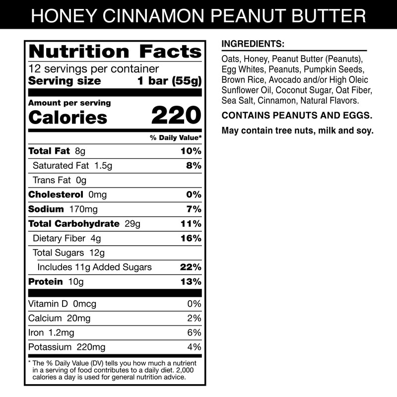 RXBAR Nut Butter and Oat Protein Bars, Protein Snacks, Snack