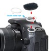 Camera Mic Windscreen, Micro Furry Wind Muff Wind Cover for