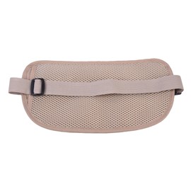 Travel Money Belt: Waist Pack for Running and Cycling, RFID, Durable, Lightweight Hidden Passport Wallets (Khaki)