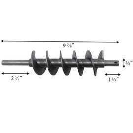 Breckwell Auger Shaft for stoves with 4RPM Motor, A-AUG