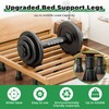 4 Pack Adjustable Bed Support Legs - 6.6"-9.8" Height Frame