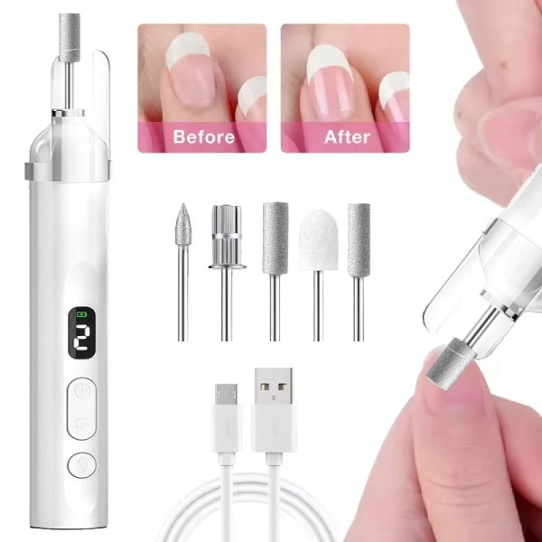 Hailicare Professional Electric Nail File Drill Manicure Tool Pedicure Machine