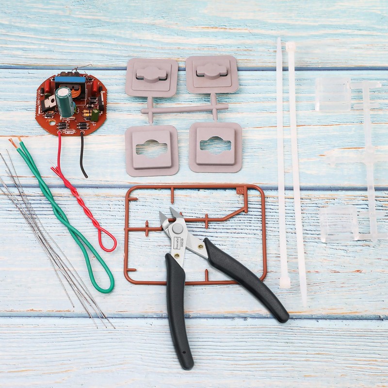 VANCAFUL Wire Cutter, Flush Cutter, ESD Micro Cutter, Stainless Steel