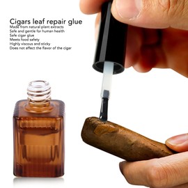 Cigar Repair Glue – High Viscosity & Stickiness Pectin Cigar Glue with Brush Tube – Quick Repair & Sealing for Cigar Wrappers – Safe for Repairing up to 80 Cigars