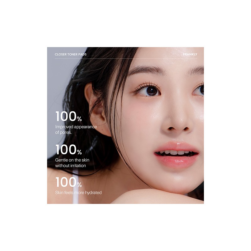FRANKLY [FRANKLY]Closer Toner Pads (70 pads)