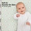 2-Pack Crib Sheets for Boys, Girls - Viscose Derived from