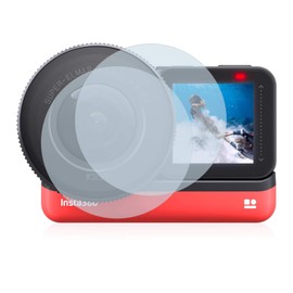BROTECT (2 x Screen Protectors for Insta360 One R 1-Inch Edition Dual-Lens 360 Mod (Lens) Screen Protector Film Ultra Clear