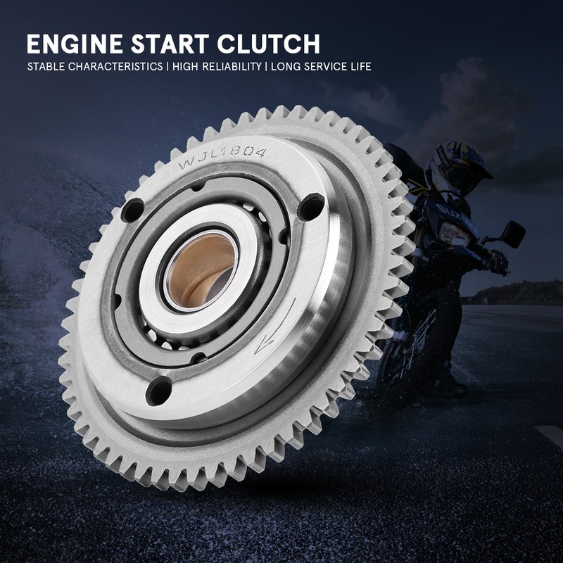 Motorcycle Engine Start Clutch Assembly for Lifan Zongshen Loncin CG200