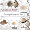 Yulejo Macrame Hat Hangers Boho Hat Rack Cowboy Hat Hanger
