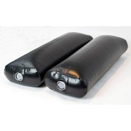 Iron Core Athletics Dual Sandbag Filler Bags – 60lb Capacity, 27" x 9" – Robust Vinyl Water or Sand fillers for Intense Strength Training – Two Pack